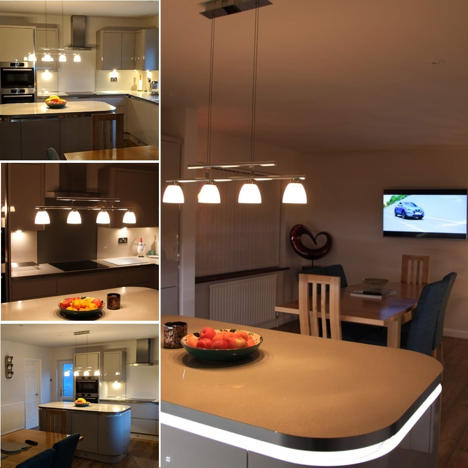 bespoke kitchen lighting